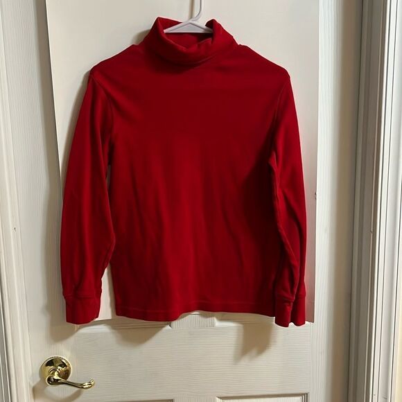 Cat & Jack size 12/14 kids red turtleneck - Picture 1 of 4
